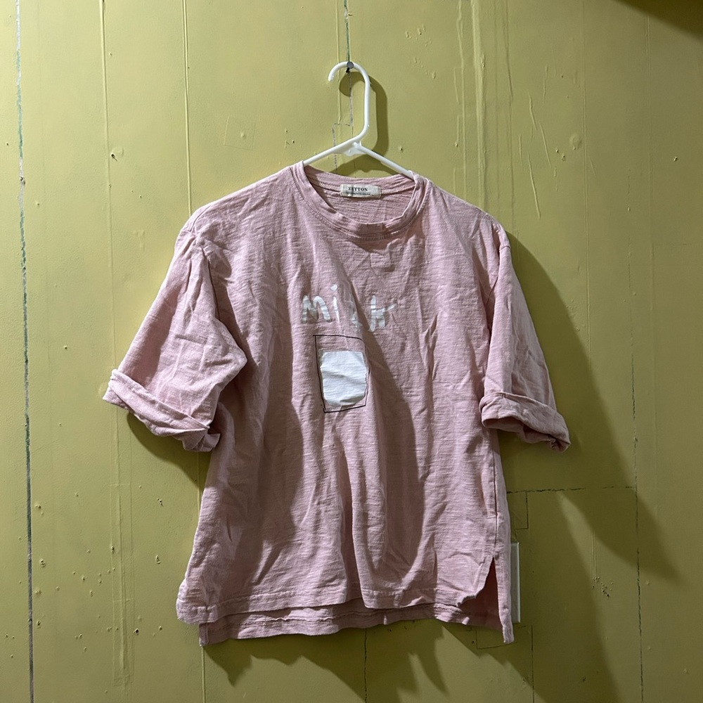 Milk Print T-Shirt